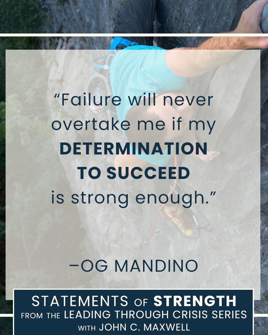 Determination to Succeed